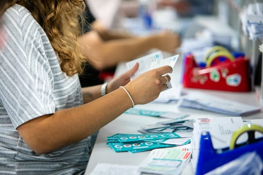 Response handling team managing inbound donations quickly and accurately leading to a better supporter experience