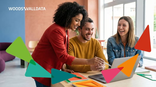 Three charity fundraisers with the capacity to discuss fundraising strategy knowing their response handling is safely managed by Woods Valldata